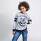 HARRY POTTER - HOODIE -GRIJS - COTTON BRUSHED - 8 JAAR