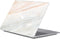 Lunso Geschikt voor MacBook Air 13 inch (2010-2017) cover hoes - case - Marble Aiden