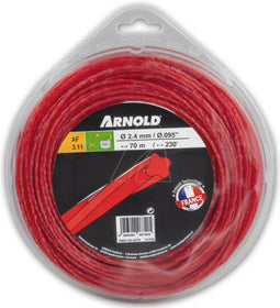 Arnold Trimmerdraad AF3.11 - 2.4mm Gedraaid - 70 meter - Rood