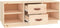vidaXL - Tv-meubel - 100x34x40 - cm - massief - grenenhout