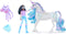 Unicorn Academy – Pop Layla & Eenhoorn Glacier - met 2 rijaccessoires en borstel - Speelfigurenset