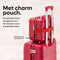 SKYCASES Travel One - Handbagage Koffer - 40L - Cijferslot - 35x21x54 cm - Lichtgewicht - Rood