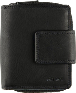 DSTRCT - Wax Lane - Dames portemonnee RFID Rits - Black