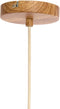 Light & Living Hanglamp Dania - Naturel/Crème - Ø16cm - Modern - Hanglampen Eetkamer, Slaapkamer, Woonkamer