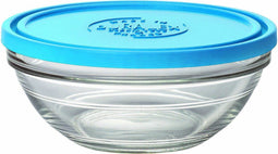 Hermetische Lunchtrommel Duralex Bol Red Freshbox Blauw (970 ml) (ø 17 x 7 cm)