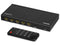 LogiLink HD0053 - HDMI-Switch 4-Port, 4 Eingänge/1 Ausgang (4X Video auf 1x TV) mit Multiviewer (4X Video gleichzeitig !), UHD 4K/30 Hz, Scaler