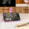 iMoshion Hoesje Geschikt voor Samsung Galaxy S21 FE Hoesje Met Pasjeshouder - iMoshion Design Bookcase smartphone - Roze / Retro Pink