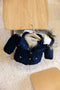 Dirkje U-LOVE - Meisjes Jas - Met capuchon - Donkerblauw