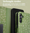iMoshion Hoesje Geschikt voor Samsung Galaxy A34 (5G) Hoesje Met Pasjeshouder - iMoshion Design Bookcase smartphone - Groen / Green Flowers