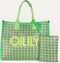 Oilily Sheila - Shopper - Dames - Ritssluiting - Waterafstotend - Groen - One size