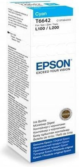 Epson T6642 - Inktcartridge - 6.500 pagina's - Cyaan (70 ml)