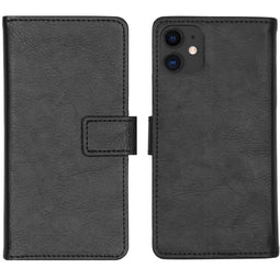 iMoshion Hoesje Geschikt voor iPhone 11 Hoesje Met Pasjeshouder - iMoshion Luxe Bookcase - Zwart