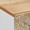 vidaXL - Nachtkastjes - 2 - st - 40x33,5x46 - cm - massief - mangohout
