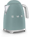Smeg KLF03EGMEU - Waterkoker - 1,7L 2400W RVS - Mat Emerald Green