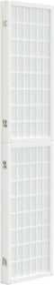 vidaXL - Kamerscherm - inklapbaar - 3 - panelen - Japanse - stijl - 120x170 - cm - wit