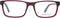 Gant GA3177 54068 bril zonder sterke - Heren - Rood