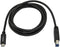 Startech.com USB315CB2M - USB-C naar USB B kabel - 2 m - Zwart
