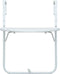 vidaXL - Balkontafel - hangend - 60x64x83,5 - cm - rattan-look - kunststof - zwart
