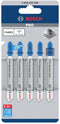 Bosch T 118 GFS - Decoupeerzaagblad - Voor roestvrij staal - (5 stuks)