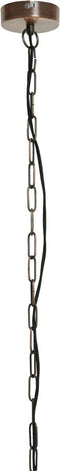 Light & Living Hanglamp Kasper - Bruin - Ø55cm - Modern - Hanglampen Eetkamer, Slaapkamer, Woonkamer