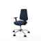 Piqueras y Crespo B1D056N - Bureaustoel - Verstelbare hoogte draaibaar met armleuning - Marineblauw
