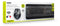 Port Designs Silent Pack - 2 in 1 Toetsenbord + Muis - Draadloos - Qwerty US