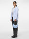 PIECES PCBOSSY LS LOOSE BLAZER - Dames Blazer - Gespreide kraag - Kentucky Blue