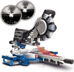 Scheppach HM254SPX - Afkort-trekverstekzaag - 2200W 255mm met laser en LED (2 stuks)