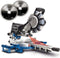 Scheppach HM254SPX - Afkort-trekverstekzaag - 2200W 255mm met laser en LED (2 stuks)