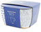 Set van 4 mokken Home ESPRIT Blauw Wit Porselein 340 ml