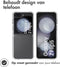 iMoshion Hoesje Geschikt voor Samsung Galaxy Z Flip 5 Hoesje Siliconen - iMoshion Shockproof Case - Transparant