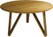 Ronde eettafel - ø130x78 - Naturel - Teak