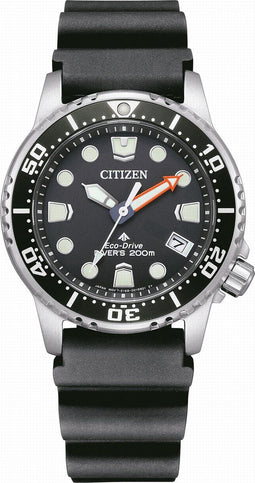 Citizen Promaster EO2020-08E - Duikhorloge Ecodrive 200m - Zwarte rubberband