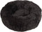 District 70 FUZZ - Hondenmand Zacht Pluche - Donutvorm - Lichtgrijs - Ø 80 cm (L)