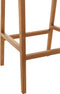 J-Line barstoel Emma Teak - hout - bruin