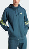 adidas Future Icons - Ritshoodie - Zachte katoen - Turquoise - XL