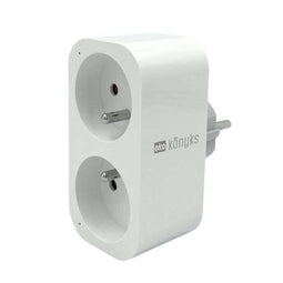 KONYKS Priska Duo FR - Dubbel stopcontact - Wi-Fi + Bluetooth