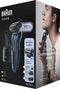 Braun Series 6 60-B7500cc - Elektrisch Scheerapparaat - SensoFlex en Baardtrimmer - Blauw