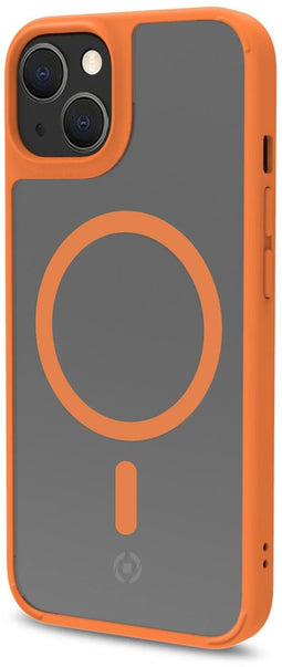 Celly Magmatt - Soft Case - Magsafe Compatibel - Geel