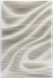 PTMD Aleishia White Rect Mdf Wallpanel Wavy Design