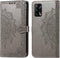 iMoshion Hoesje Geschikt voor Oppo A74 (4G) Hoesje Met Pasjeshouder - iMoshion Mandala Bookcase - Grijs
