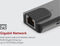 Linq LQ48010 - Pro Multiport Hub 8in1 USB-C - 4K/60Hz HDMI Gigabit Ethernet - Grijs