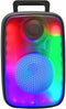 Karaoke-lichtluidspreker - INOVALLEY - FIRE02 - Bluetooth 5.1 - 150W - RGB-LED's gesynchroniseerd met muziek