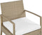 Beliani MARSALA - Loungeset voor 4 - Beige - PE rotan