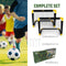 Umbro Voetbaldoel 50 x 44 x 44 cm - Voetbaldoeltjes Set van 2 - Voetbalgoal Opvouwbaar - Voetbal Goal Makkelijk Opbergen - Voetbal Training Goals voor Kinderen - Kunststof - Zwart/ Geel