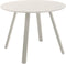 Tuintafel Rond Ø100cm - Beige Metaal - Halo - Giga Meubel