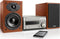 Denon D-M41 - Mini Hifi Systeem - Bluetooth en CD - Zilver/Bruin