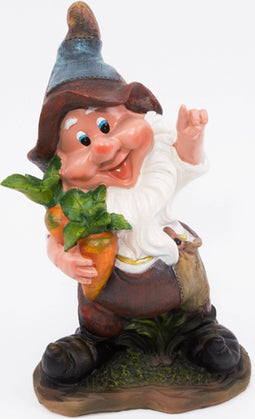 Tuinkabouter met wortels