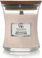 WoodWick Vanilla & Sea Salt - Mini Geurkaars - 20 branduren - 85gr - 8 cm / ø 7 cm