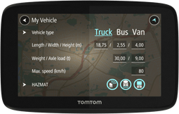 TomTom GO Professional 520 - Professioneel navigatiesysteem - TomTom Traffic via Smartphone - Europa